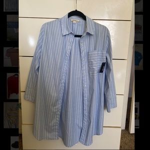 Button-up Shirt Dress